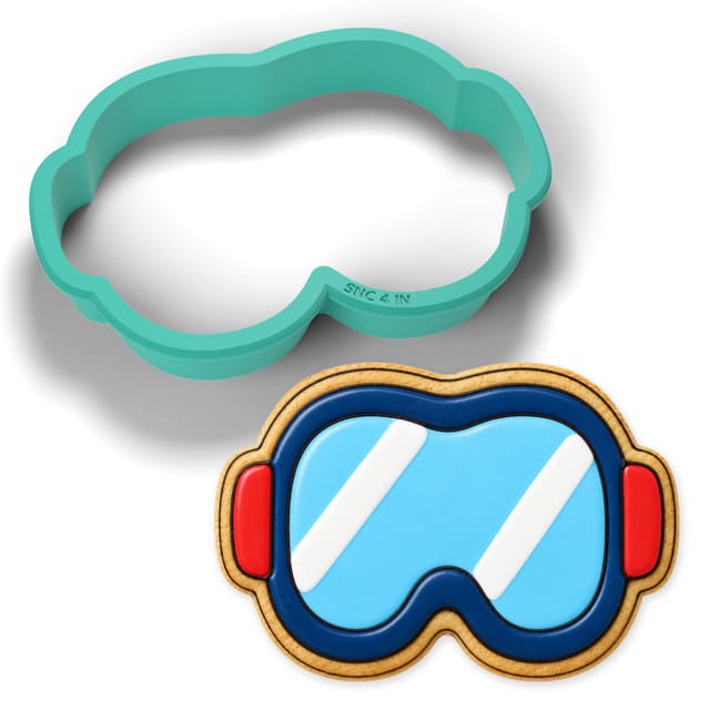 Ski Goggle cookie cutter