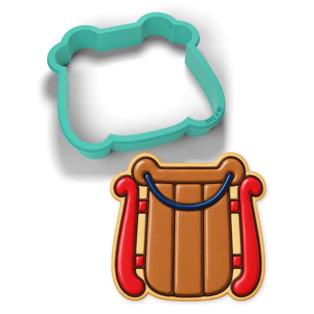Sled cookie cutter