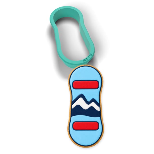 Snowboard cookie cutter